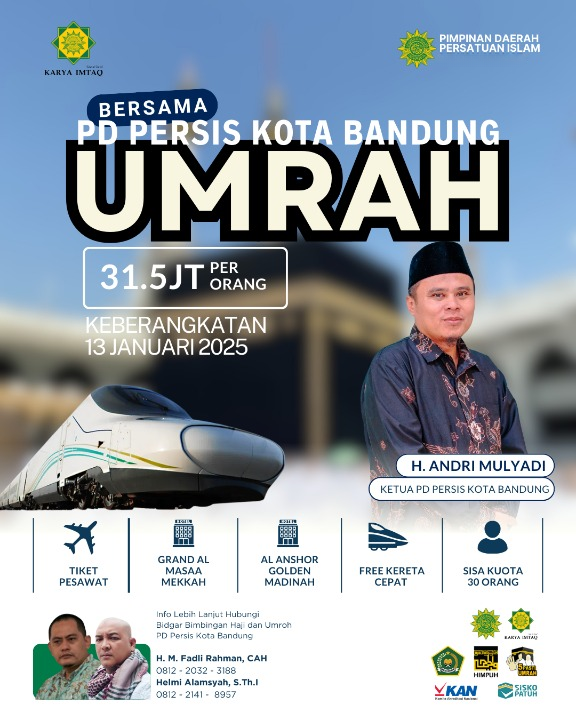 Umroh Bersama PD PERSIS Provinsi Sumatera Selatan